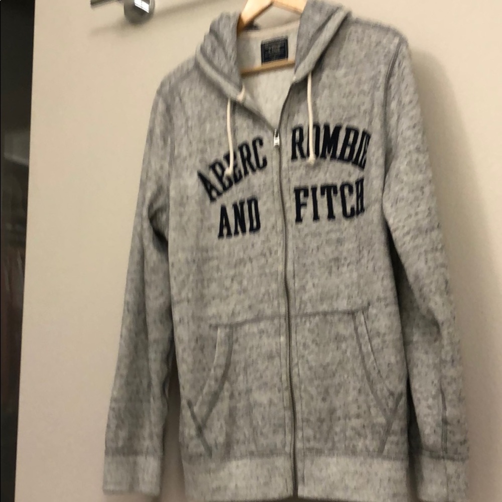 Abercrombie & Fitch Zip Up Hooded Sweatshirt